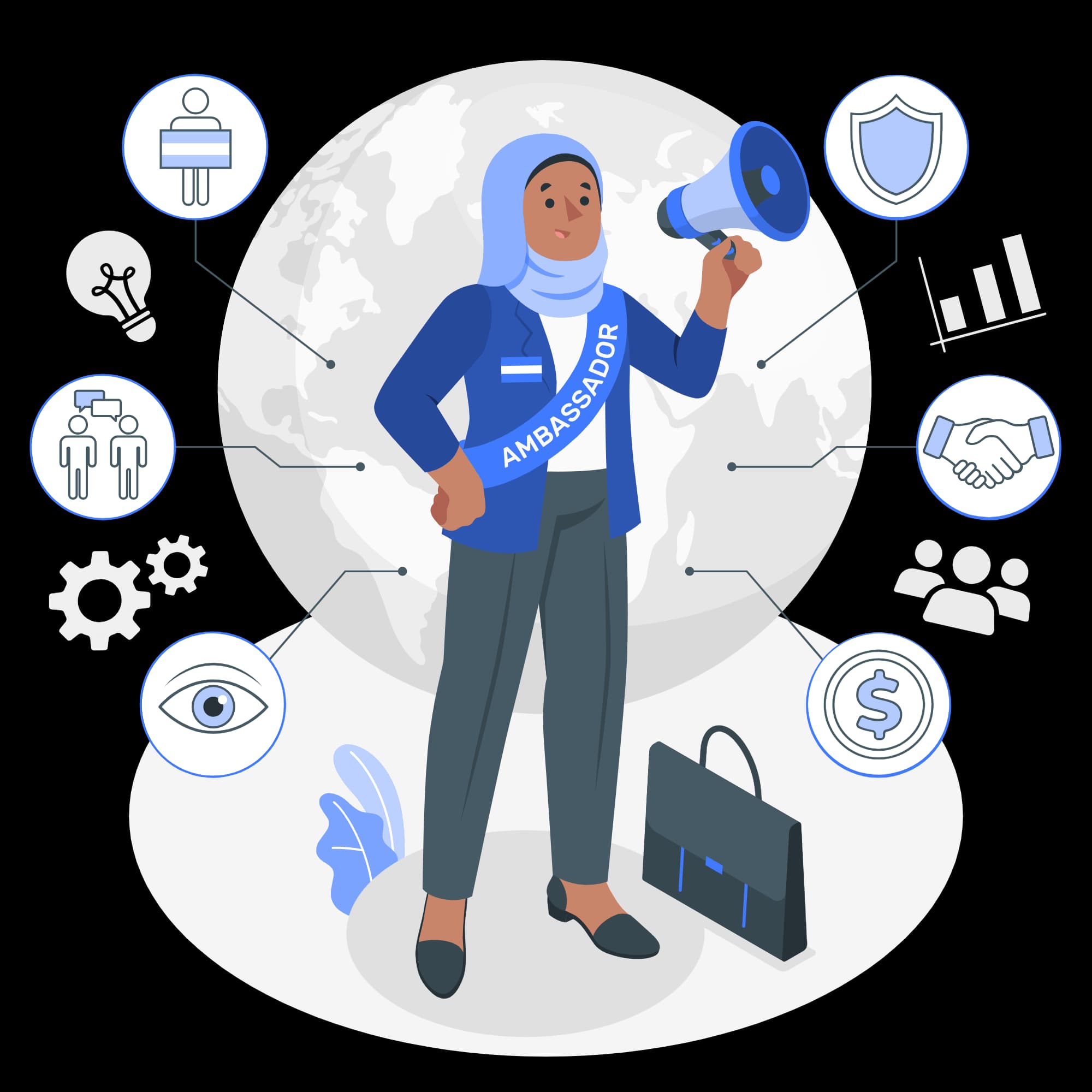 Jeune professionnelle béninoise utilisant les outils ComptaOpen
